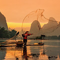 Fisherman, Guilin, China